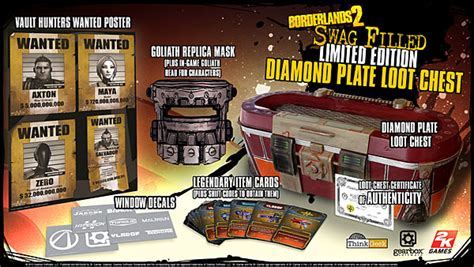 New Borderlands 2 Diamond Plate Loot Chest Announced Just Push Start