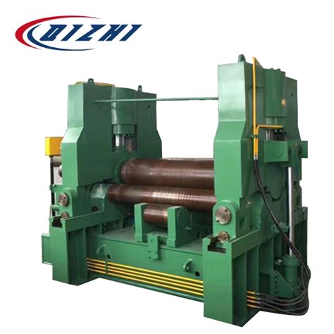 Qizhi Hydraulic Three Roller Plate Rolling Machine Plate Rolling