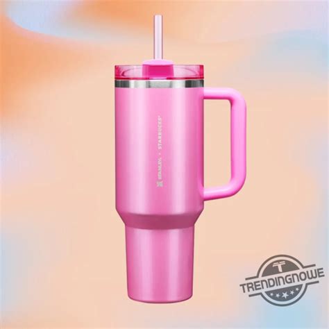 Pink Starbucks Stanley Tumbler Stanley X Starbucks 2024 Pink Tumbler