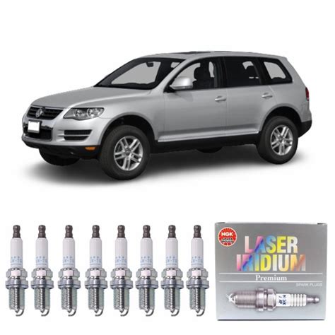 Jogo De 8 Velas Ngk Iridium Laser Touareg 4 2 V8 Desde 2006 No Shoptime