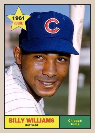 Pin By Buford On Baseball Cards Photos Custom Cards Billy Williams