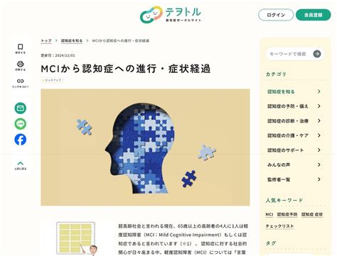 Mci（軽度認知障害）とは？ 公益社団法人認知症の人と家族の会