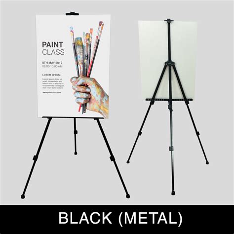 Metal Easel Poster Stand Udo Basic Applied