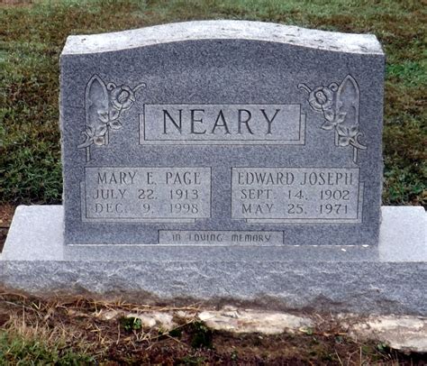 Mary Elizabeth Page Neary Find A Grave Memorial