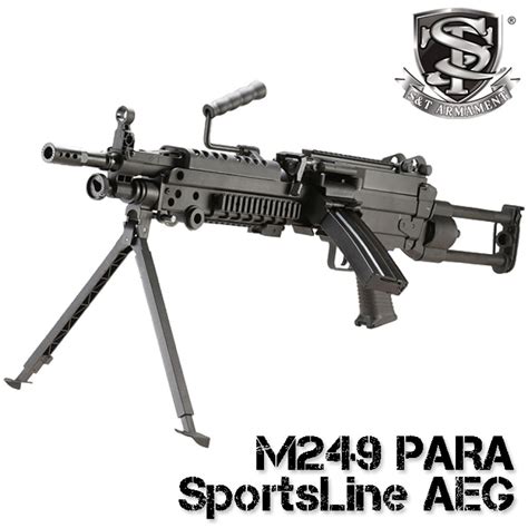 Sandt M249para Sports Line Aeg Bk Gun Mall Hong Kong