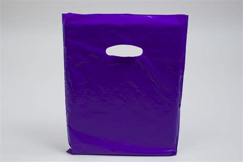 12x15 Purple Premium Super Gloss Plastic Bags