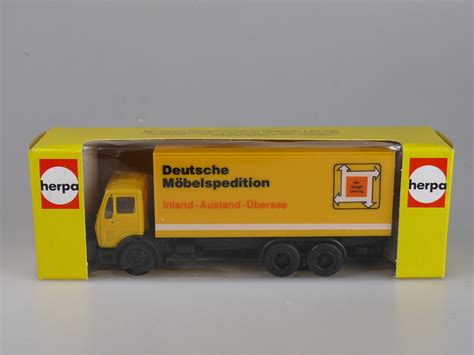 1 87 Herpa 806390 MB KOFFER DEUTSCHE MÖBELSPEDITION neu und ovp