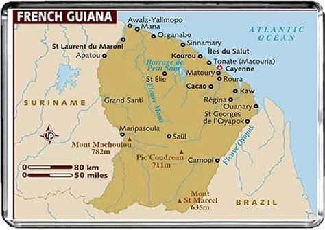 guyane française carte Archives - Voyages - Cartes