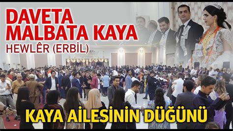 Kaya ailesinin Hewlêr deki Erbil düğünü YouTube