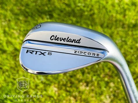 Cleveland Rtx 6 Zipcore Wedge Review Driving Range Heores