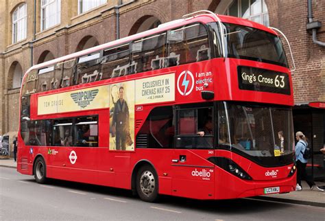 Abellio London 3401 LC71KWJ Alexander Dennis Enviro 400EV City A