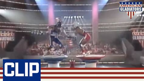 Gladiator Nitro Shoves Contender Off Joust Pedestal American