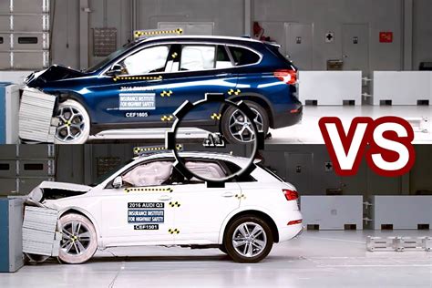 2016 BMW X1 Vs 2016 Audi Q3 - CRASH TEST - Audi Lovers