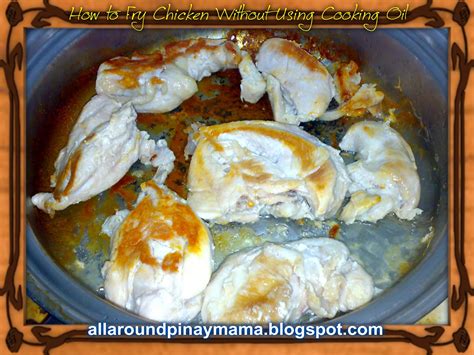 healthier   fry chicken   pinay mama