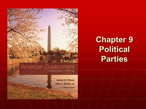 Chapter 9 Political Parties Ppt Download