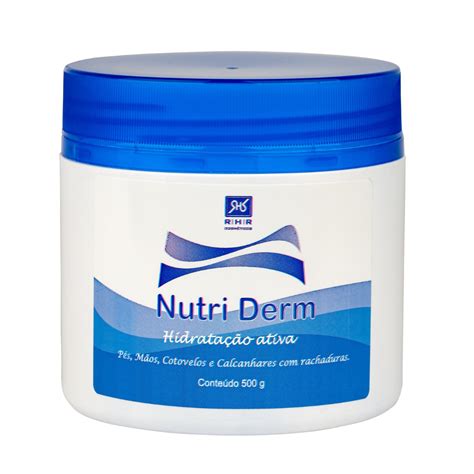 Nutri Derm Hidratação Ativa Creme 500g RHR Cosméticos Natalia