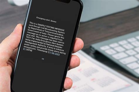 Telecom Emergency Alert Severe Message National Disaster
