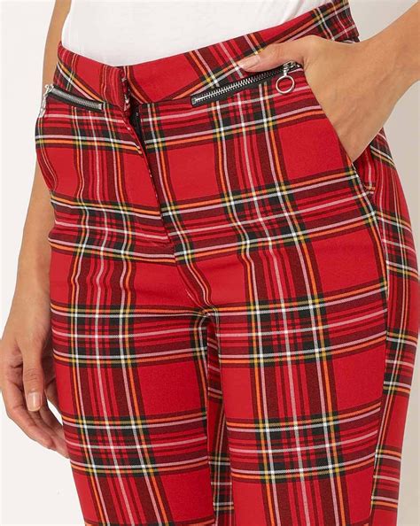 Discover 76 Red And Black Check Trousers Best Incdgdbentre