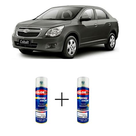 Tinta Spray Automotiva Cinza Artemis GM 300ml Spray Verniz 300ml