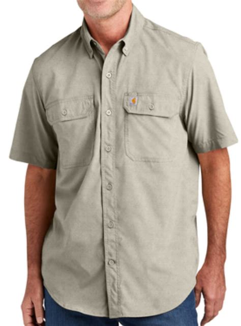 Simplot Promo For Sales Reps Carhartt Force Solid Short Sleeve Shirt