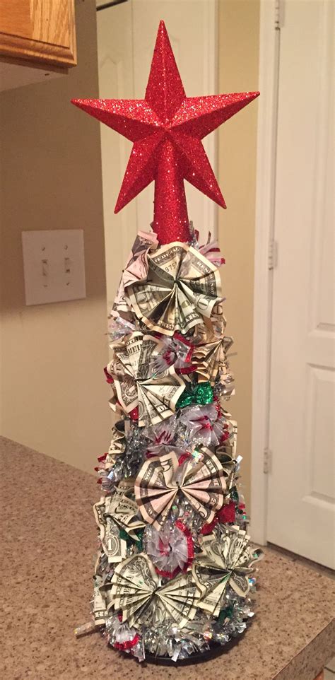 Money Christmas Tree Christmas Tree Holiday Decor Christmas