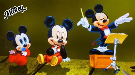 Mickey Mouse Growing Up Full Cartoon Growing Videoclip Bg