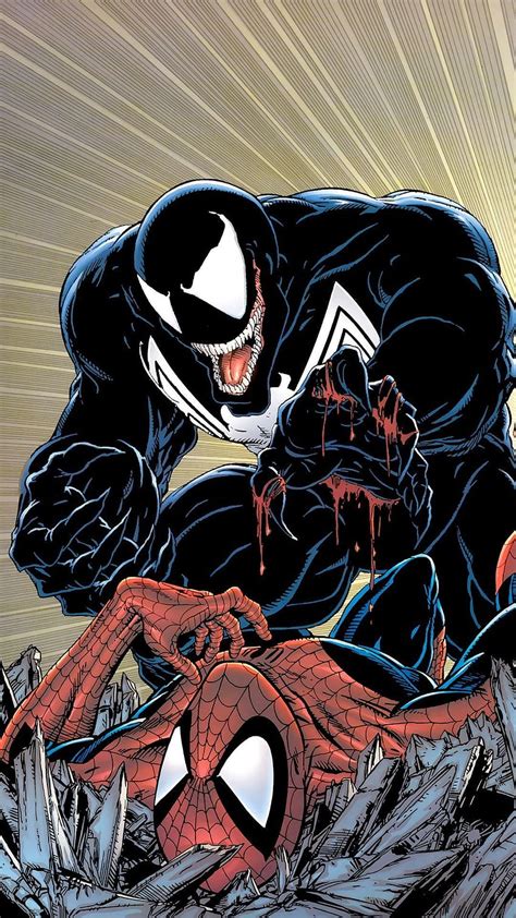 6 Venom Iphone Venom Vs Spider Man Android HD Phone Wallpaper Pxfuel