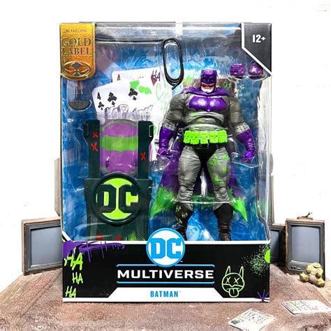 In Hand Mcfarlane Toys Dc Multiverse Jokerized Batman Dark Knight