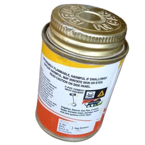 Zeeper Heavy Duty CPVC Solvent Cement 100 Ml Tin Can At Rs 85 In Ludhiana