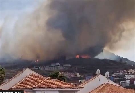 Caldo anomalo alle Canarie si è riattivato il mega incendio di agosto