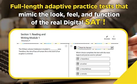 Amazon Princeton Review Digital Sat Prep Full Length