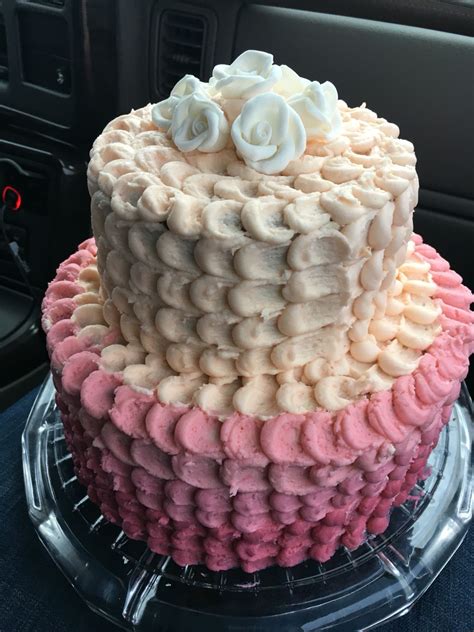 Pretty In Pink Ombré Cake Passo A Passo