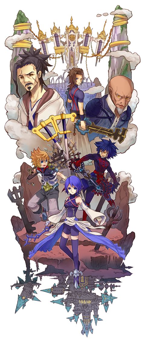 Aqua Ventus Terra Vanitas Master Xehanort And 1 More Kingdom