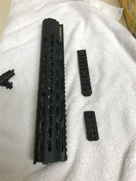 Sold Krytac Spr Rail And Outer Barrel Combo W Keymod Hopup Airsoft