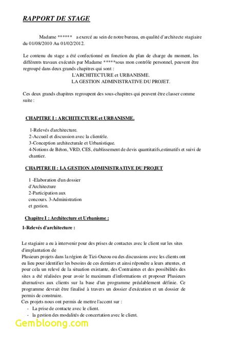 Lettre De Motivation Pour Stage Seconde Bac Pro Gestion Administration