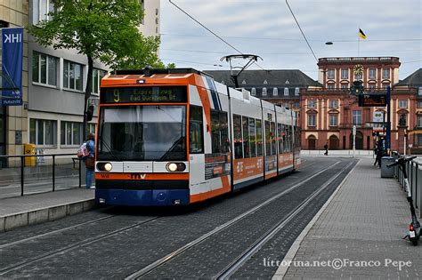 RNV Tram 5606 Schloss Mannheim D 21 Aprile 2022 Littorina Net