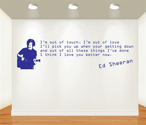 Ed Sheeran Lyric Quotes. QuotesGram