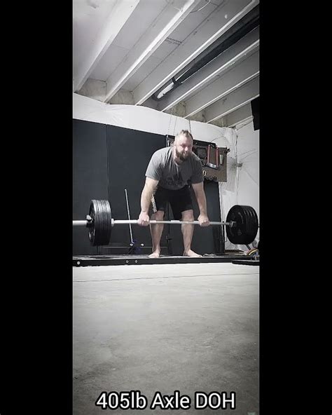 405lb 2 Axlefat Gripz Deadlift Double Overhand Brutal Grip