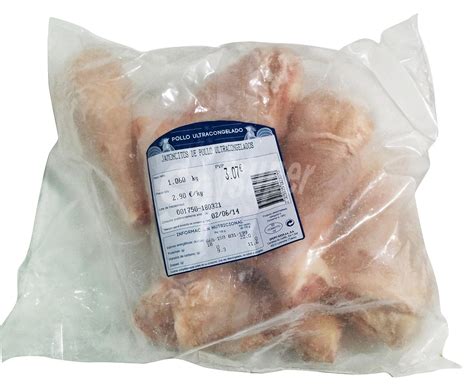 Sada Pollo Jamoncitos Congelados Paquete Kg Peso Aprox