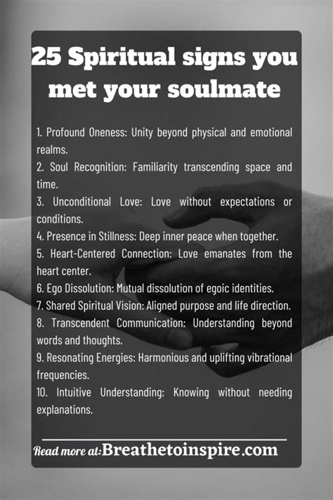 25 Spiritual Signs You Met Your Soulmate Breathe To Inspire