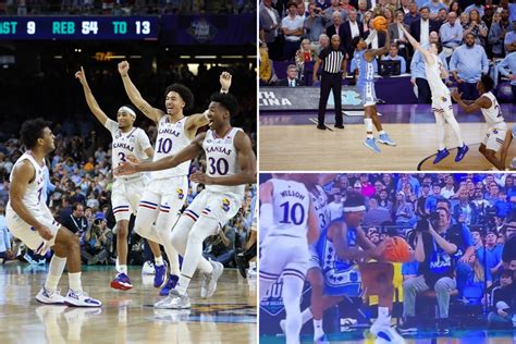 Kansas survives two bizarre plays to become March Madness champions