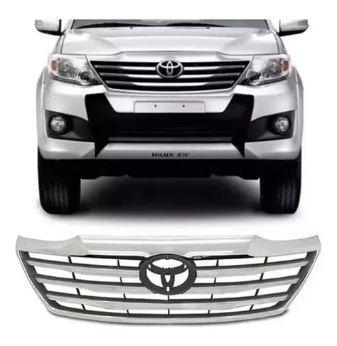 Grade Frontal Hilux Sw Cromada Parcelamento Sem