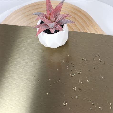 Hairline Finish Stainless Steel Sheet Tile Trim Screen Room Devider