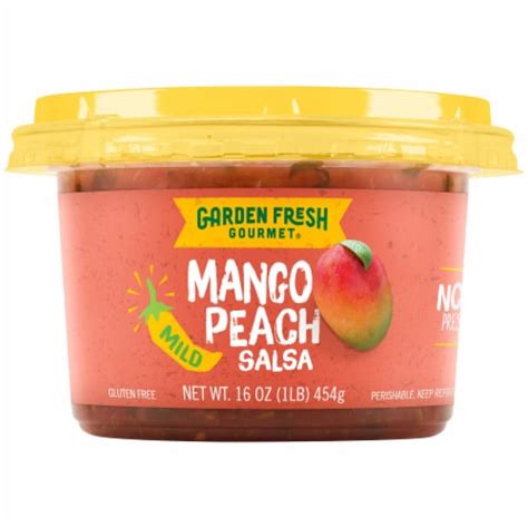 Garden Fresh Gourmet Mango Peach Salsa 16 Oz 16 Oz City Market