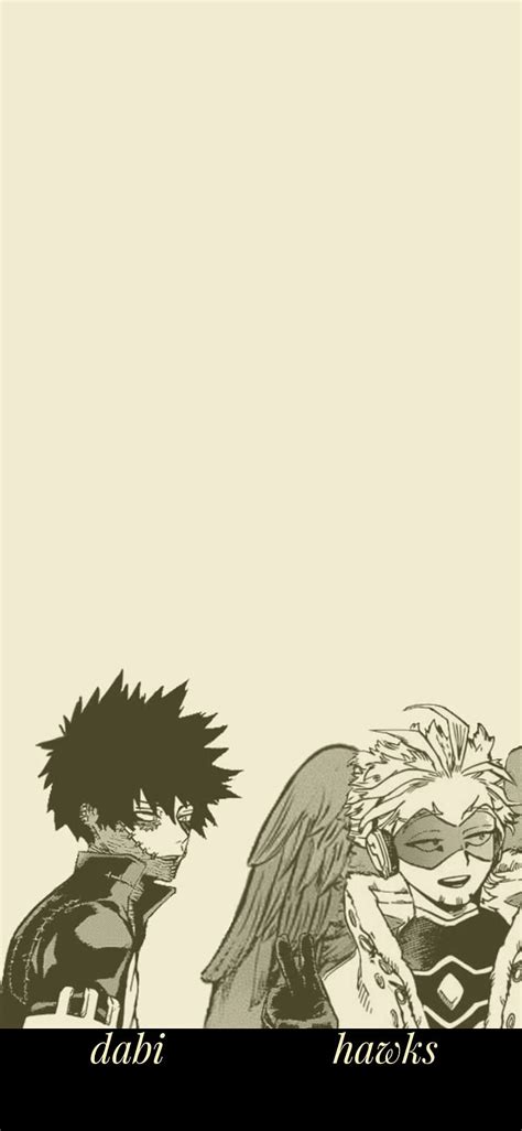 Dabi And Hawks Mha Bnha My Hell Akademia Dabi Hawks Mha My Hero