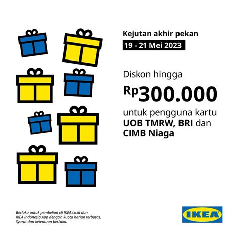 IKEA Indonesia On Twitter Nikmati Promo Spesial Hanya Di Akhir Pekan