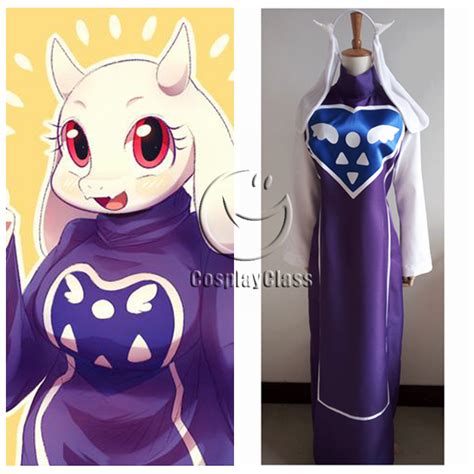 Undertale Boss Monster Toriel Cosplay Costume CosplayClass