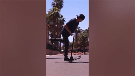 Scooter Peg Tricks Flat Youtube