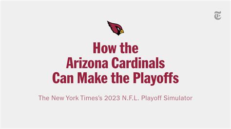 How the Arizona Cardinals Can Make the Playoffs: Through Week 17 - The ...