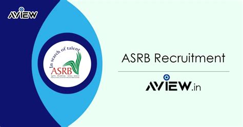 ASRB Recruitment 2023 Exam Date Online Application Form